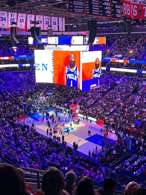Philadelphia: Philadelphia 76ers Basketball Game Ticket - Inclusions