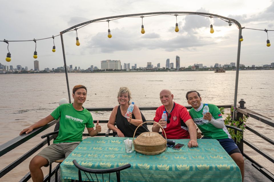 Phnom Penh: Bike & Boat Guided Tour Included Snacks & Beers - Tour Experience