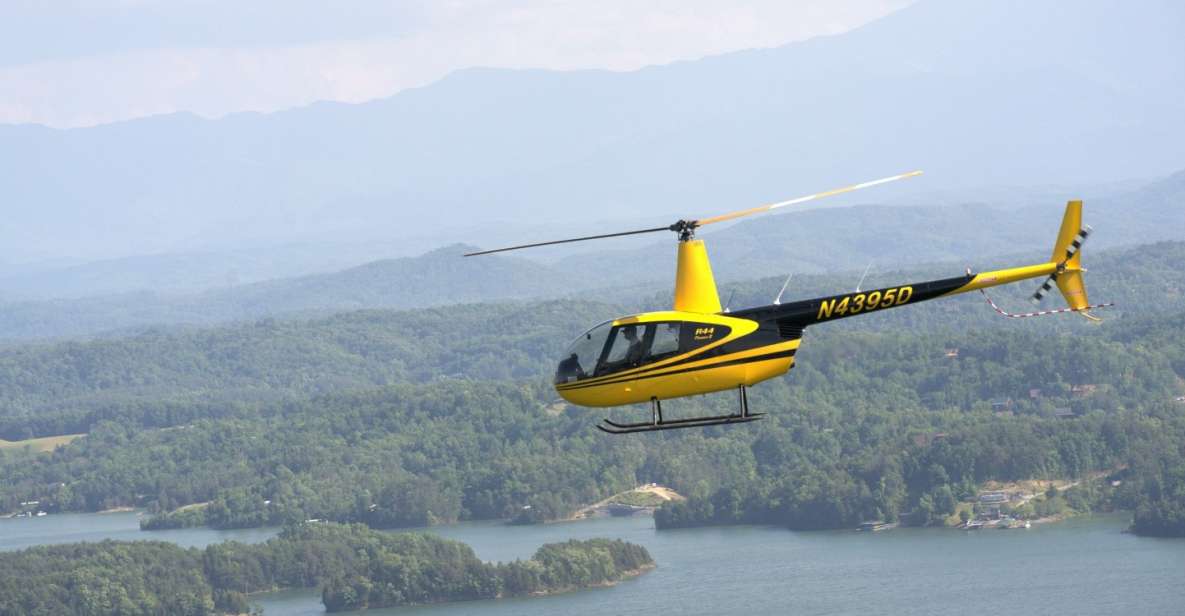 Pigeon Forge: French Broad River and Lake Helicopter Trip - Booking Information