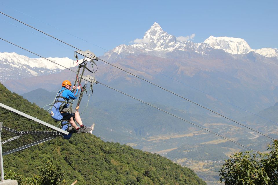 Pokhara: Ziplining Adventure Near Sarangkot Hill - Activity Highlights