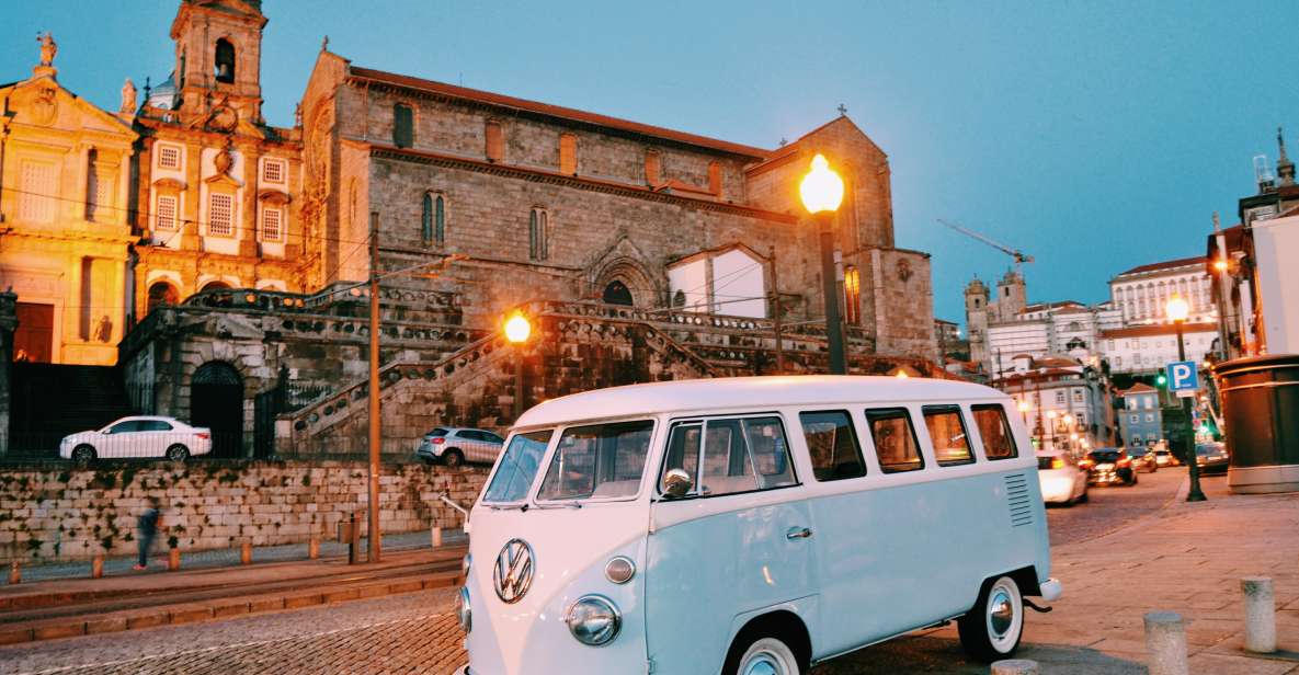 Porto: Guided Tour-Full City & Surroundings-in a 60s Vw Van - Full Tour Description