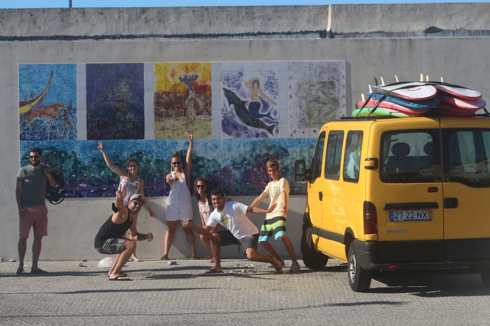 Porto: Small Group Surf Lesson With Transportation - Experience Description