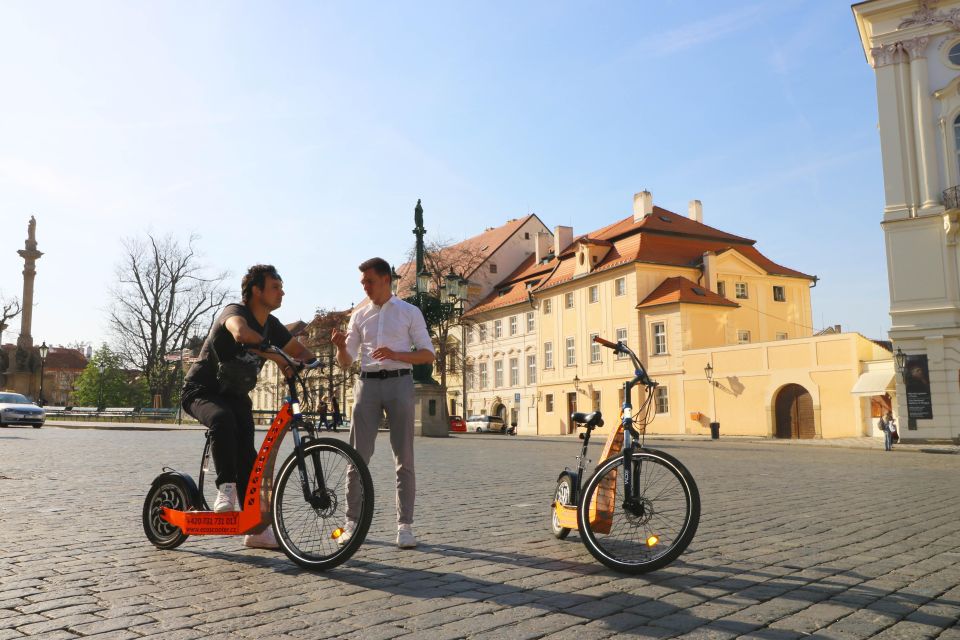 Prague: 2-Hour Private Tour by Electric Scooter Hugo-Bike - Booking Information