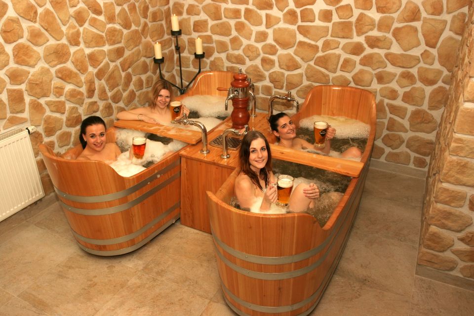 Prague: Beer Spa Bernard With Beer and Massage Option - Booking Details