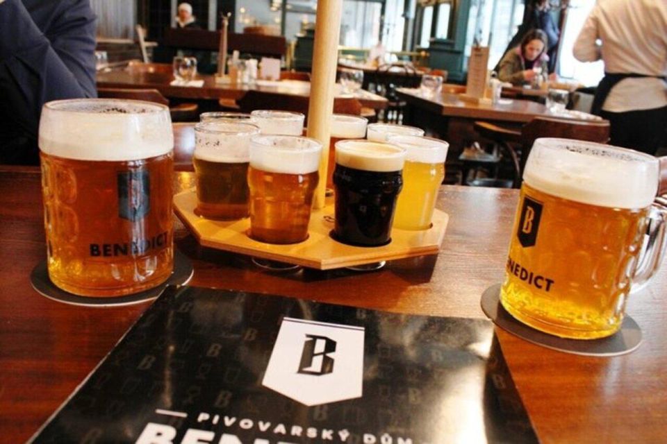 Prague Beer Tasting - 8 Types of Czech Beer Included - Traditional Wheat Beers