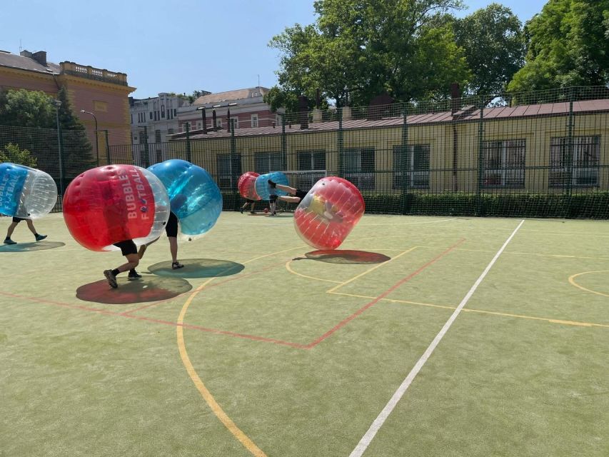 Prague: Bubbles Football in City Centre of Prague - Activity Highlights