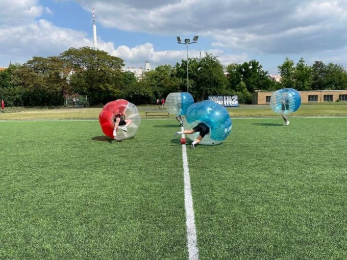 Prague: Bubbles Football - Zorb Football in Centrum - Full Description