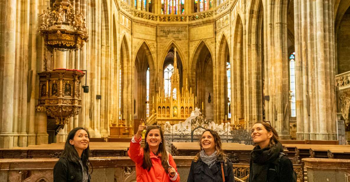 Prague: Castle Tour With Local Guide and Entry Ticket - St. Vitus Cathedral Highlights