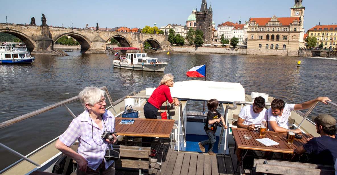 Prague Cruise: 1-Hour on the River Vltava - Booking & Payment
