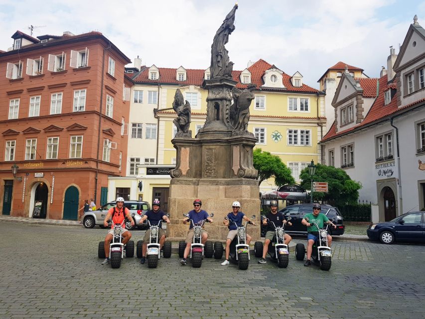 Prague: Electric Trike Viewpoints Tour With a Guide - Full Itinerary