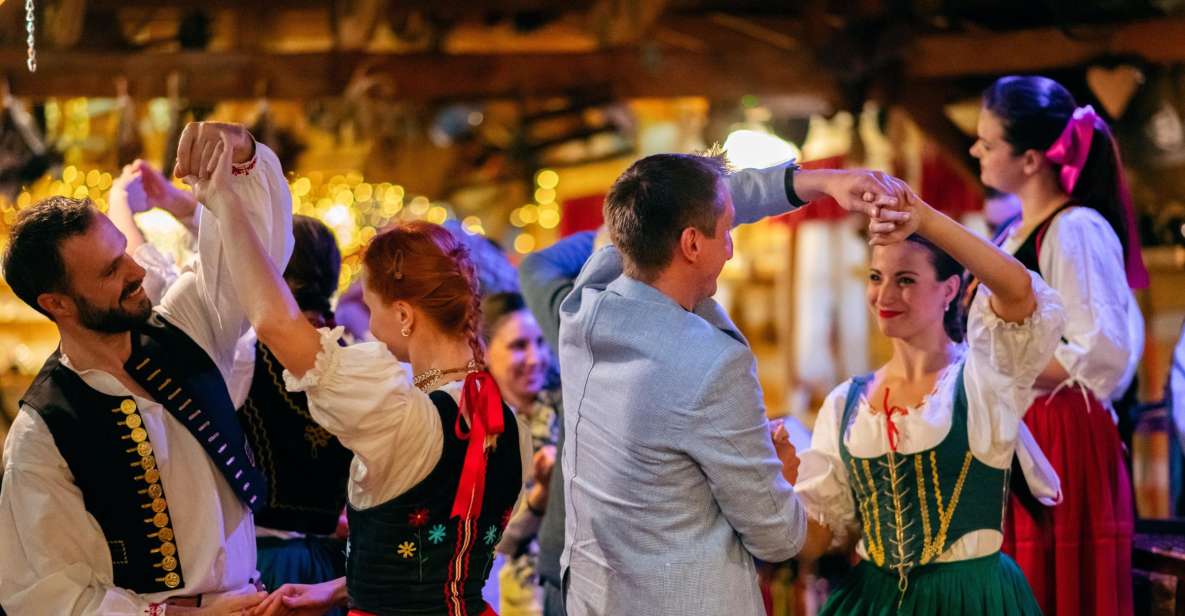 Prague: Folkloric Dinner Show With Unlimited Drinks - Logistics and Location