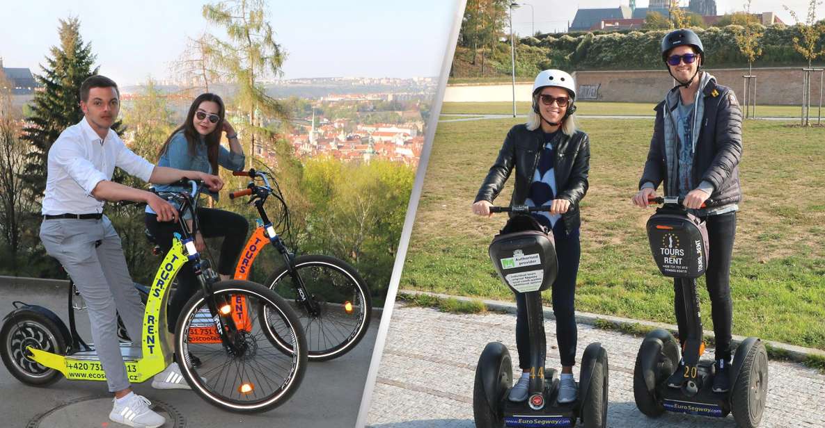Prague: Half-Day Guided Tour by Segway and E-Scooter - Important Information