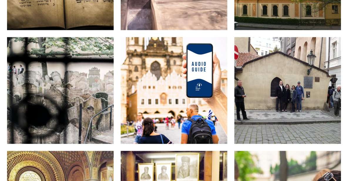 Prague Jewish Quarter Online Audio Guide - Inclusions