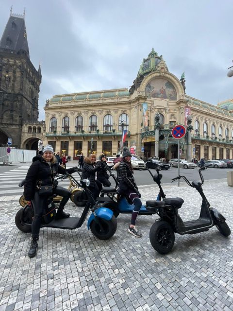 Prague on Wheels: Private, Live-Guided Tours on Escooters - Participant Information