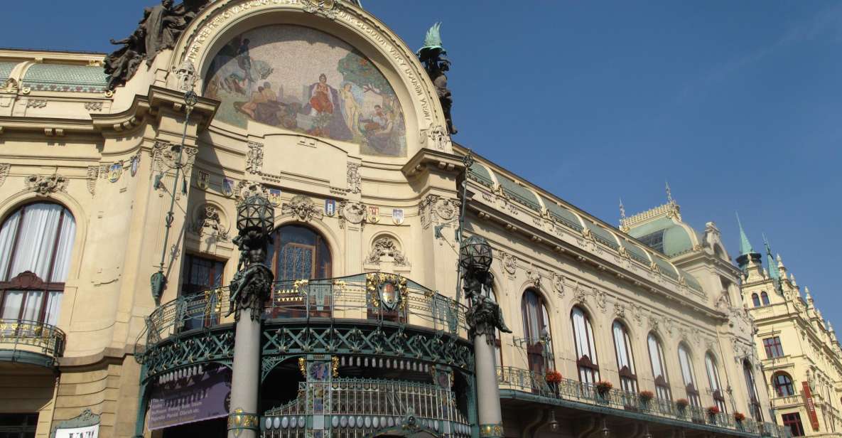 Prague: Private Cubism & Art Nouveau Walking Tour - Architectural Exploration