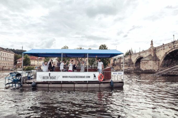 Prague: Private Cycle Boat River Tour With Beer or Prosecco - Meeting Point and Instructions