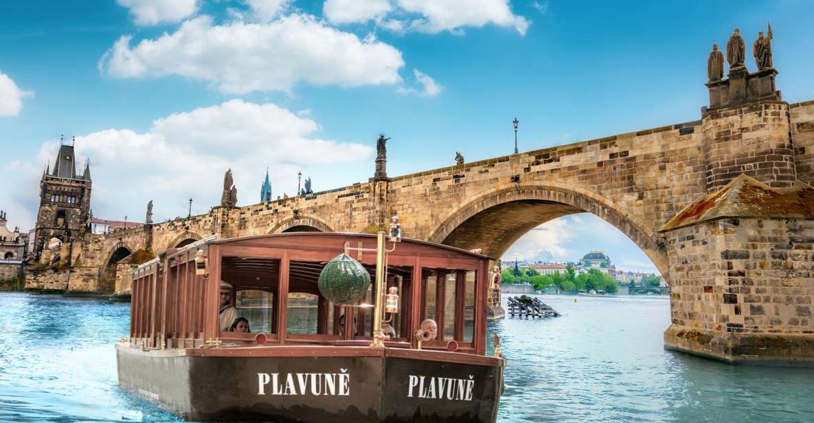 Prague: River Boat Cruise and Guided Tour With Drink - Full Experience Description