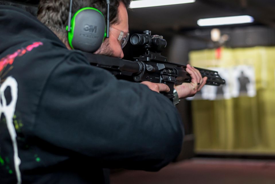 Prague: Shooting Range Experience With up to 10 Guns - Certified Instructors