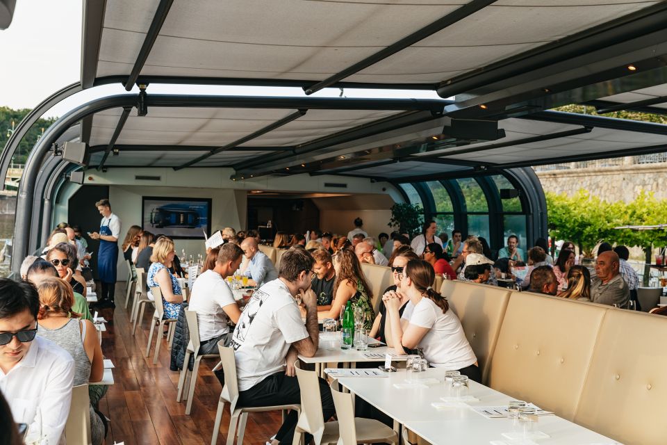 Prague: Sightseeing Dinner Cruise on Open-Top Glass Boat - Starting Location Information