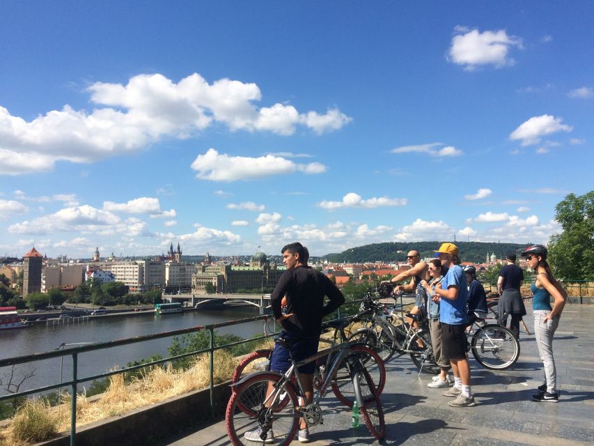 Prague: Stunning Viewpoints, Castle, City & Park Bike Tour - Reservation and Payment Options