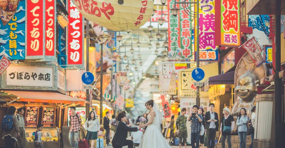 Private Couples' Photoshoot in Osaka W/ Professional Artists - Detailed Description