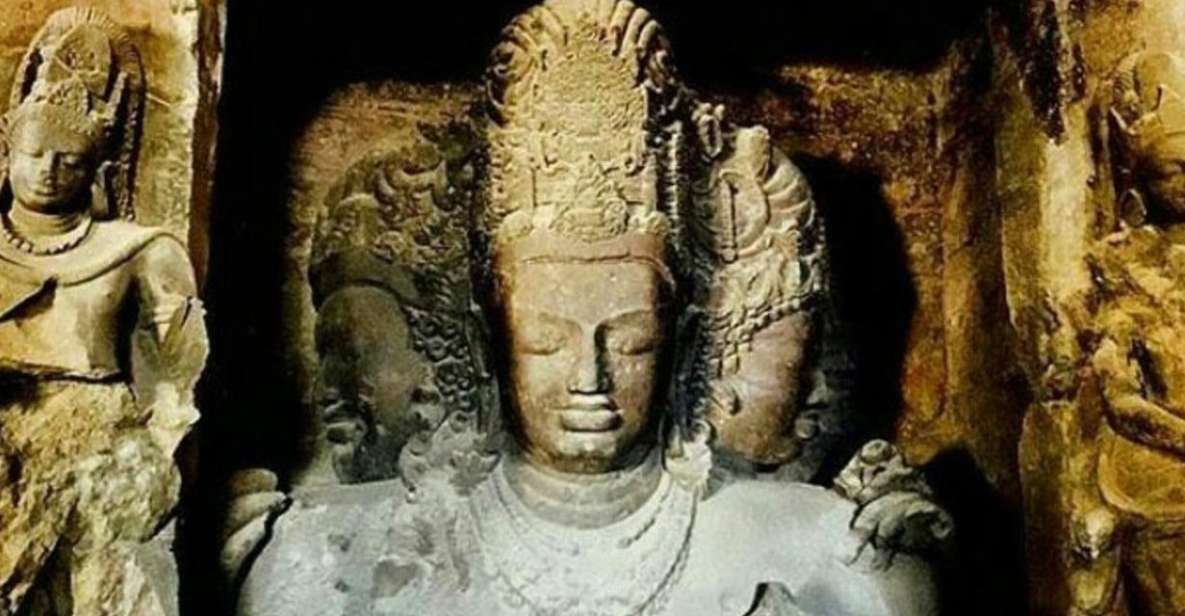 Private Elephanta Island Caves Tour With Village Tour - Experience Highlights