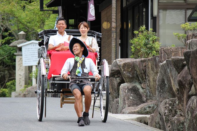 Private Miyajima Rickshaw Tour Including Itsukushima Shrine - Accessibility Details