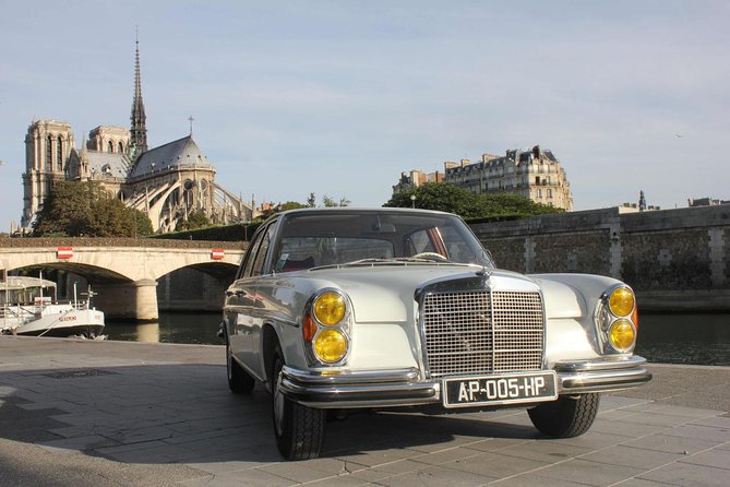 Private Paris Guided Tour by Classic 1970 Mercedes S Class - Reviews and Cancellations