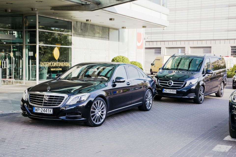 Private Transfer From Warsaw Chopin Airport - Booking Information