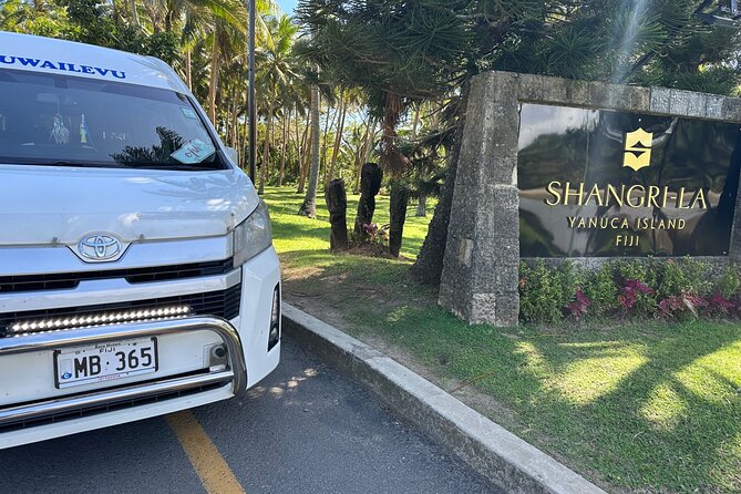 Private Transfer :Nadi Airport to Shangri-La Fijian Resort Yanuca - Reliability and Trustworthiness