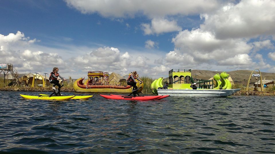 Puno: Water Bike to Uros Island at Lake Titicaca - Full Description