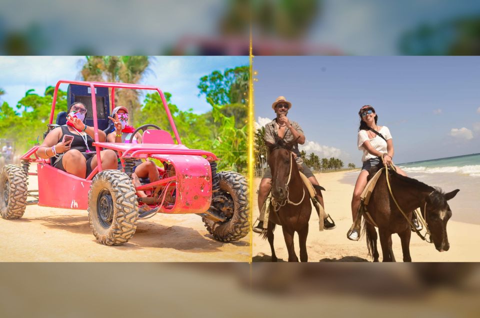 Punta Cana: Tour in Buggy and Horseback Ride on the Beach - Relaxation at Macau Beach