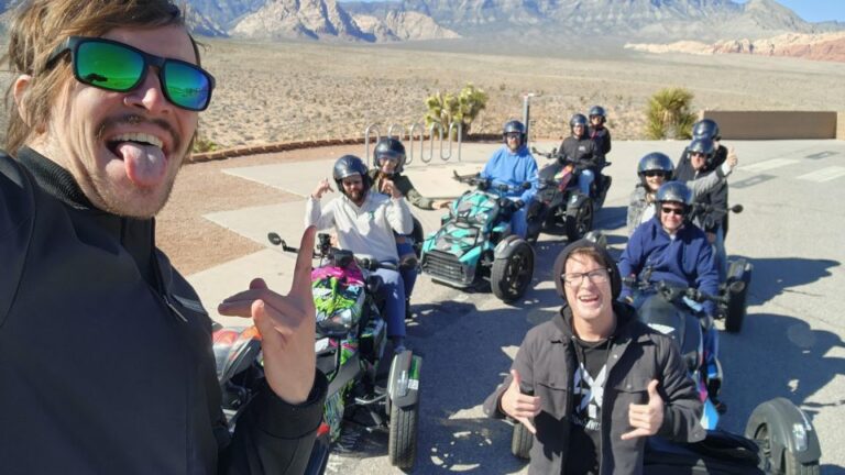 Red Rock Canyon: Self-Guided Trike Tour on a CanAm Ryker!