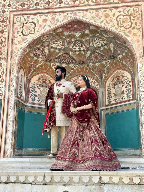 Regal Romance: Jaipur's Prewedding Enchantment - Artistic Albert Hall