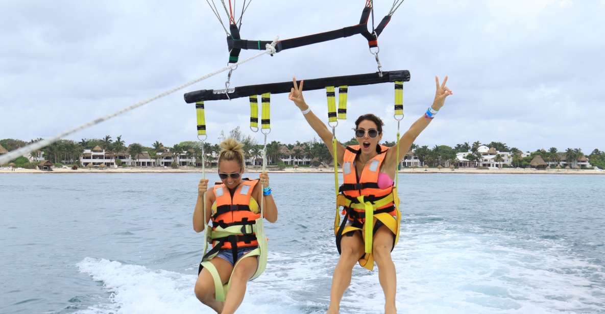 Riviera Maya: Parasailing Tour With Beach Club Access - Activity Review