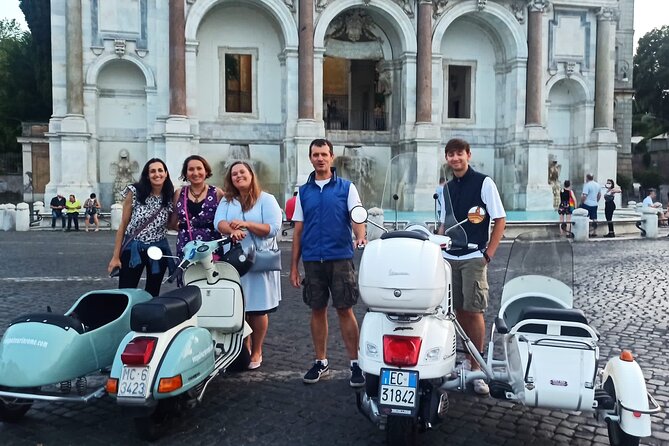 Rome Private Vespa Night Tour (Mar ) - Meeting and Pickup Details