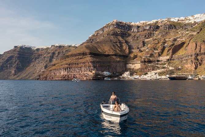 Santorini License-Free Boat Rental: Be a Captain for a Day - Additional Information