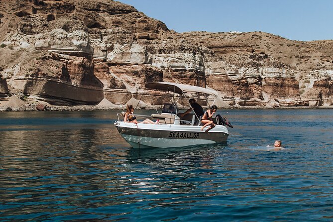 Santorini Rent a Boat Without License - Safety and Weather Considerations