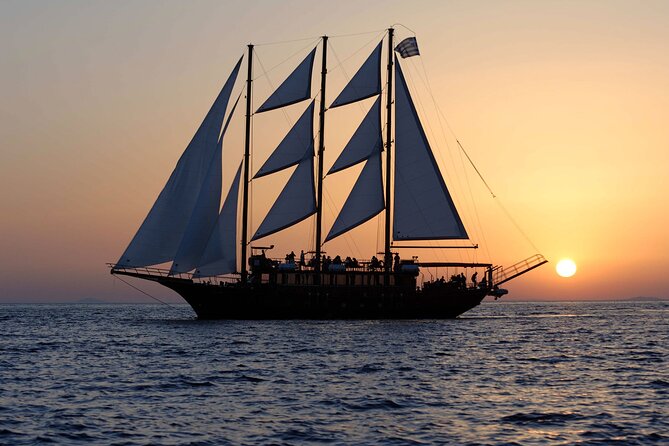 Santorini Sunset Dinner Cruise Including Nea Kameni Visit - Cancellation Policy