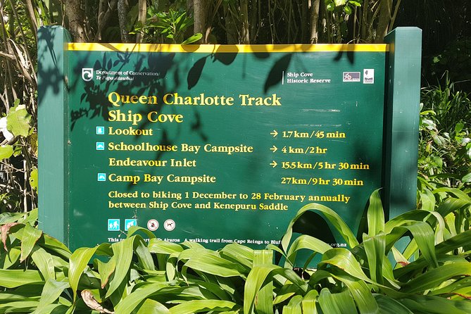 Self-Guided Queen Charlotte Track Walk From Picton - Booking and Additional Information