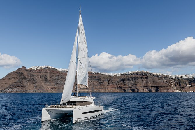 Shared Catamaran Half Day Cruise in Santorini - Rating Comparisons and Experiences