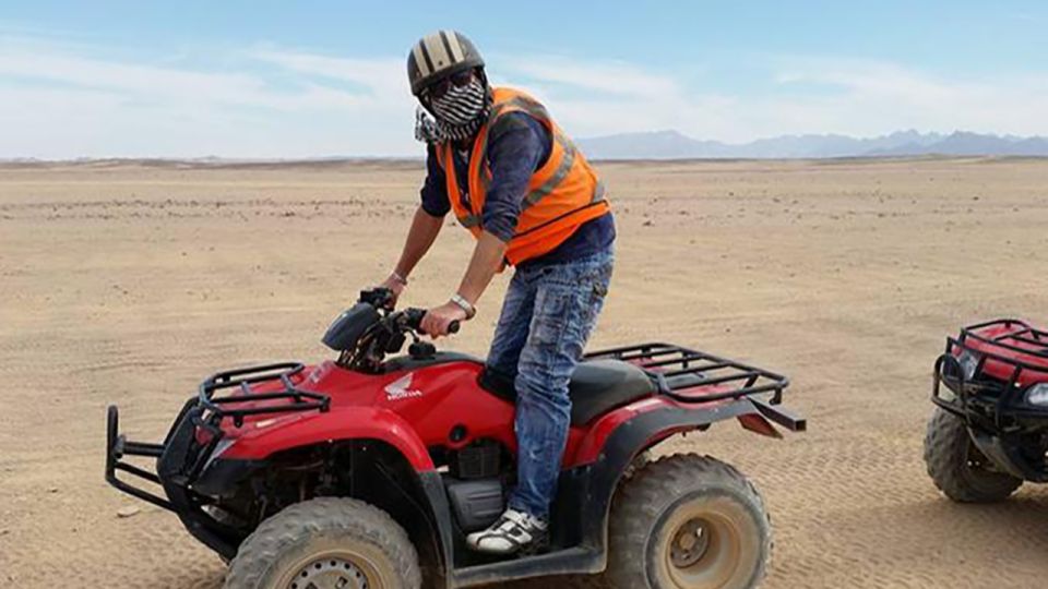 Sharm El Sheikh: Sinai Desert Quad Biking With Bedouin Tea - Full Description of Experience