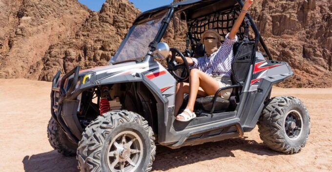 Sharm El-Sheikh: Sunset Buggy Safari and Camel Tour With BBQ - Activity Description