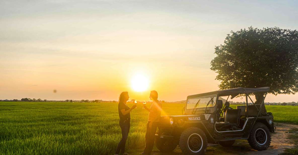 Siem Reap: Countryside Sunset Jeep Tour With Drinks - Tour Details