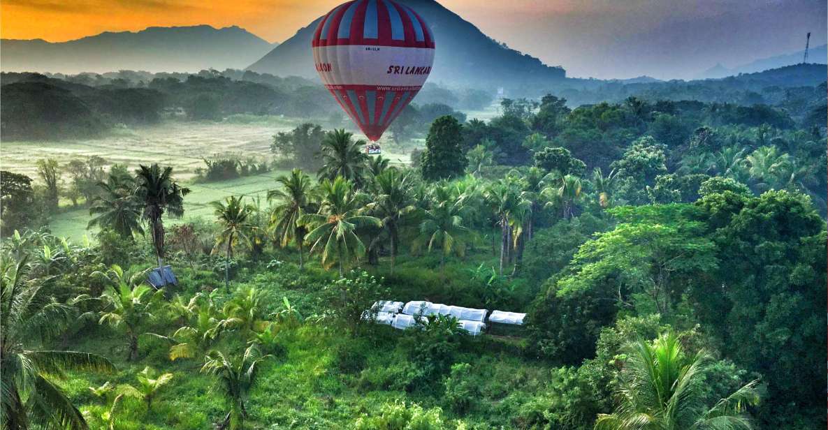 Sigiriya: Hot Air Balloon Ride - Reservation Details