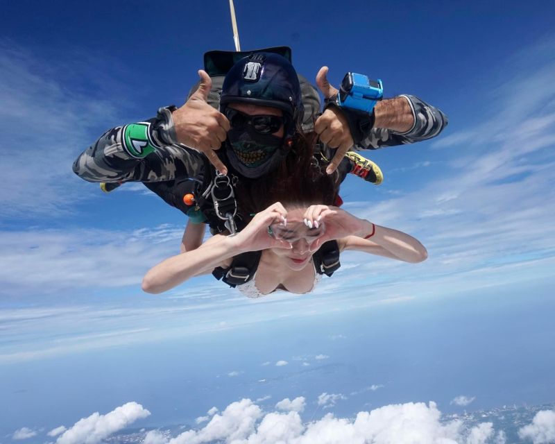 Skydiving Thailand Pattaya Oceanview&Vedio&Pickup&Insurance - Highlights and Benefits
