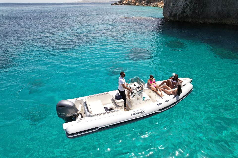 Sliema Private Boat Charter Comino, Blue Lagoon, Gozo - Itinerary Details of the Boat Charter