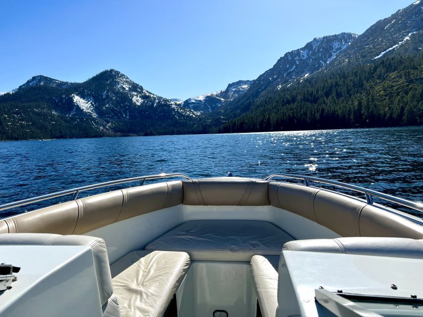 South Lake Tahoe: Private Guided Boat Tour - Full Description