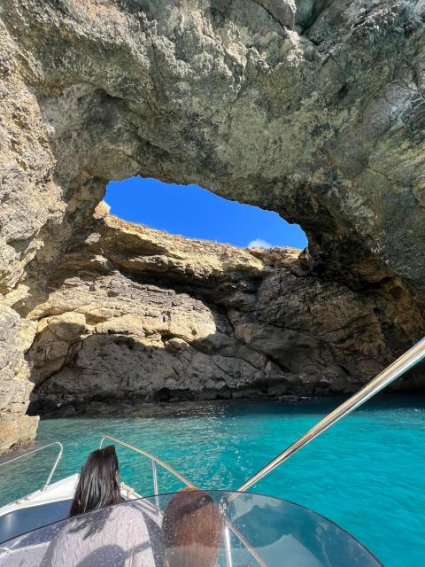 Sunset Cruise-Gozo,Comino:Blue & Crystal LagoonsCaves - Meeting Point