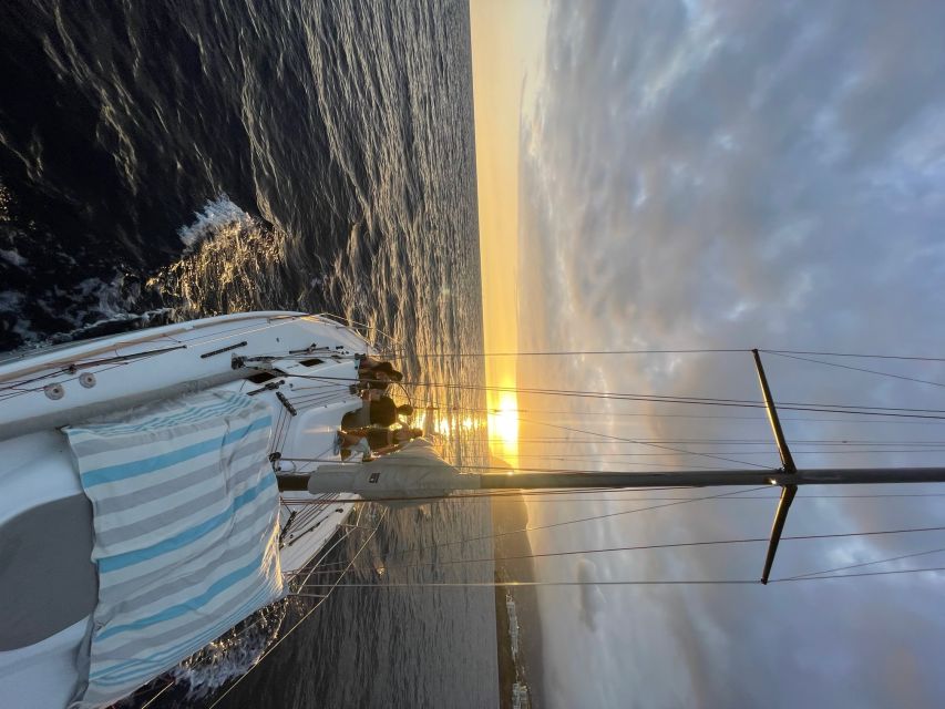 Sunset on a Sailing Boat - Highlights
